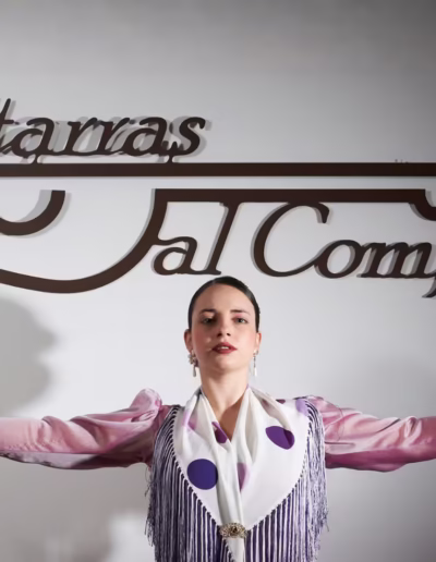 cristina gallo arte de Andalucía en un tablao intimo