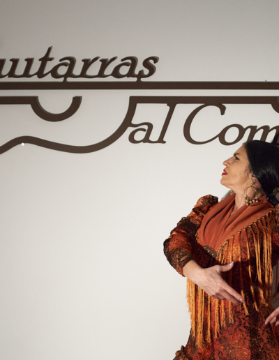 Expresión de duende y raza de la bailaora Luisa Chicano