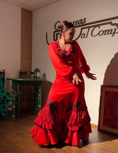 Vanessa Cortes bailaora malagueña