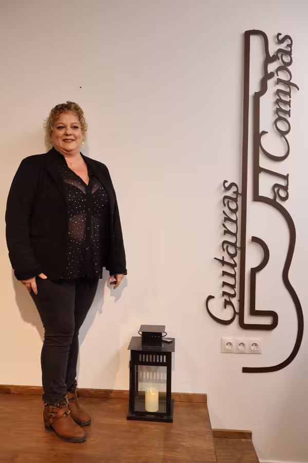 Elena Pino en La Saeta