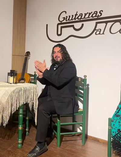Manuel de la Curra actuación en vivo de cante