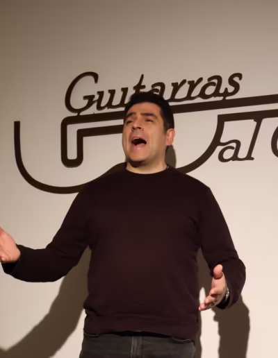 Juan Rivera al cante en vivo